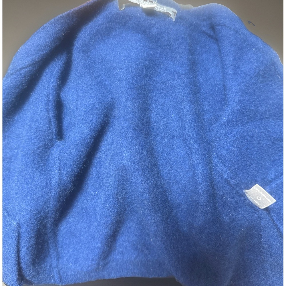 Neiman Marcus Kids 100% Cashmere Royal Blue V-Neck Button Cardigan, Size 2 T - Picture 10 of 10